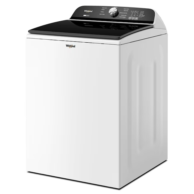 Whirlpool 5.2-cu ft High Efficiency Impeller and Agitator Top-Load Washer (White) ENERGY STAR