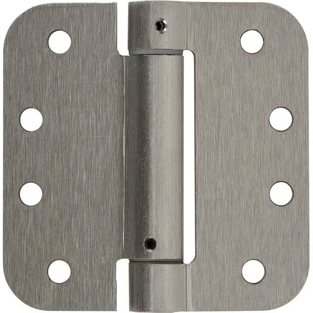 RELIABILT 4-in H x 5/8-in Radius Satin Nickel Spring Interior Door Hinge