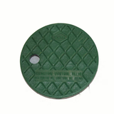 Dura Plastics 6 in.Round Green Lid