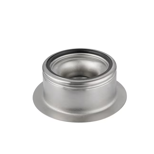 Allen + Roth 4.5-in Brush Nickel Steel Garbage Disposal Sink Flange