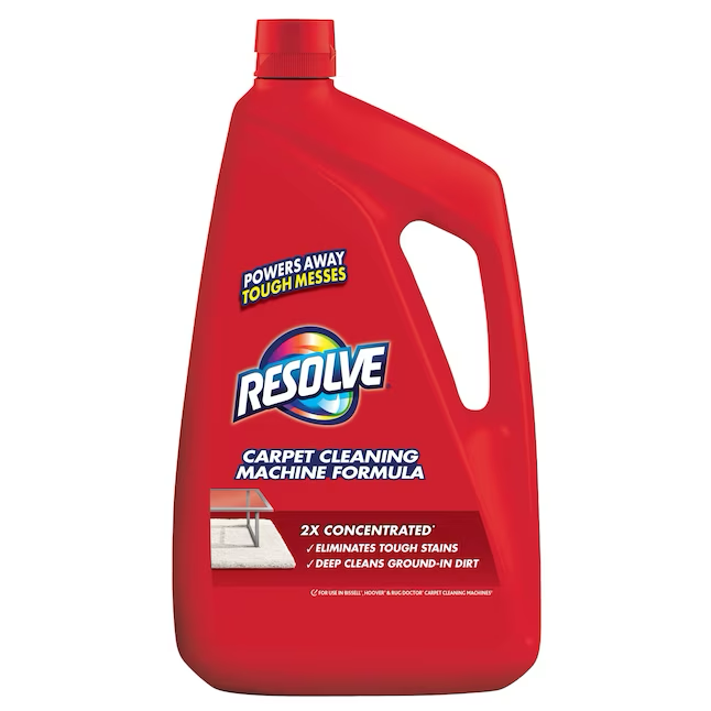 Resolve Dampfmaschinen-Konzentrat, Teppichreiniger, flüssig, 96 oz