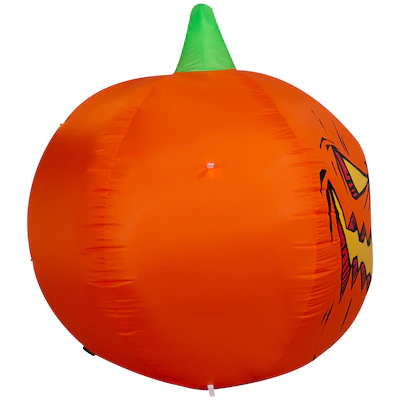 Calabaza inflable con luces LED de 5 pies de Haunted Living