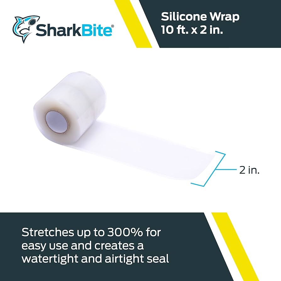 SharkBite Silicone Pipe Wrap (10 ft. x 2 in.)