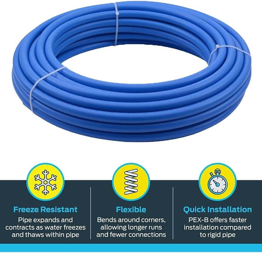 SharkBite 3/4 in. Blue Pex-B Tubing - 25 ft. Coil