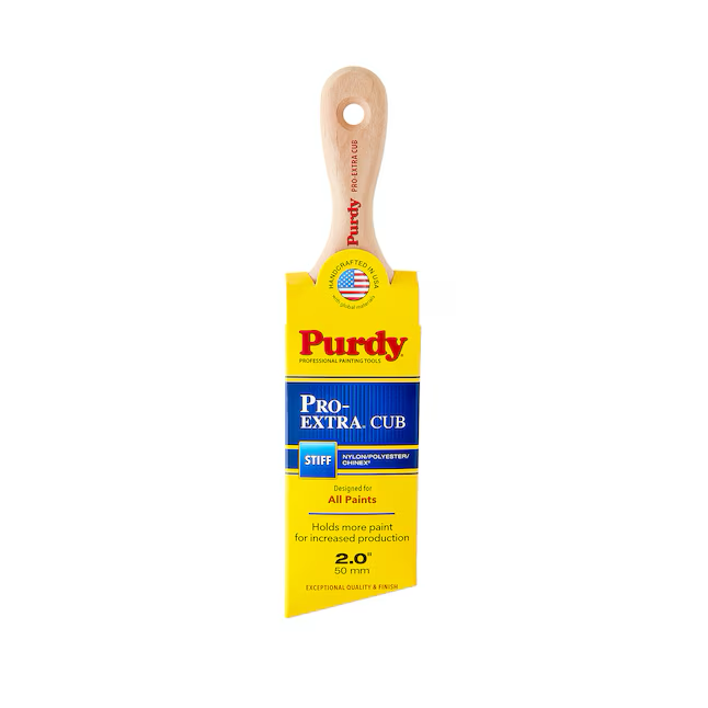 Purdy Pro-Extra 2-in Reusable Polyester Angle Paint Brush (Sash Brush)