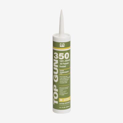 TOP GUN® 350 Silicone Sealant (10.1oz, Clear)