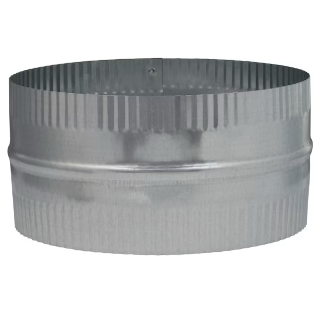 IMPERIAL 8-in Galvanized Steel Flexible Duct Connector