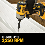 Kit DEWALT 20V MAX XR HD-Impact con 2 baterías, cargador y bolsa de herramientas