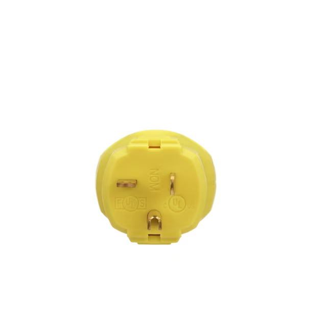 Eaton Arrow Hart 20-Amp 250-Volt NEMA 6-20 3-wire Grounding Heavy-duty Straight Plug, Yellow