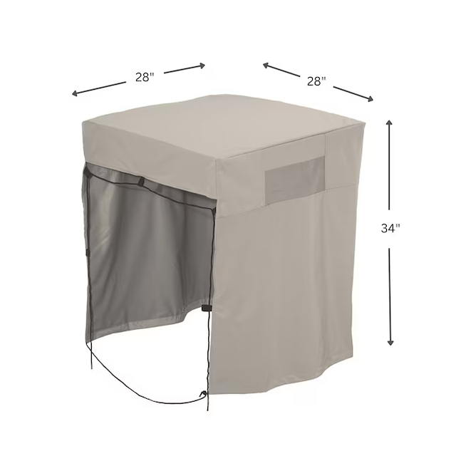 RELIABILT 28-in x 28-in x 34-in Polyester Evaporative Cooler Cover