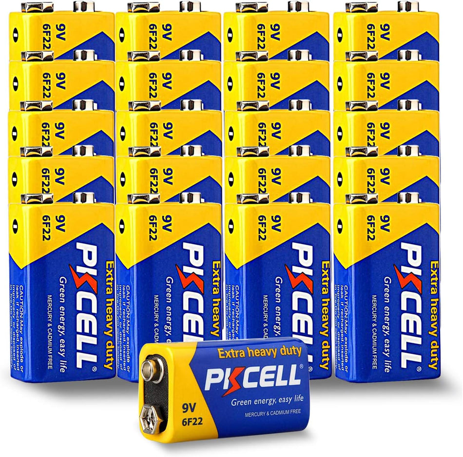 PKCELL 9-Volt Battery