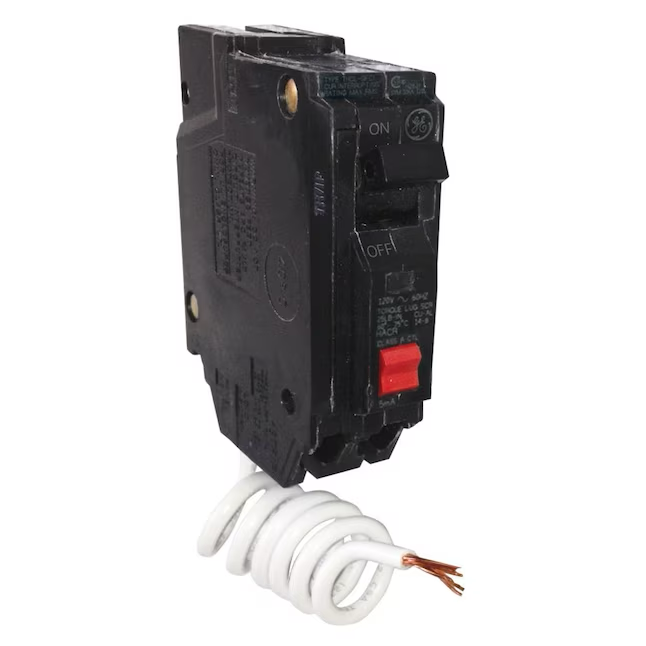 GE Q-Line THQL 15-amp 1-Pole Gfci Circuit Breaker