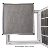 RELIABILT 20-in x 25-in Steel White Sidewall/Ceiling Filter Grille