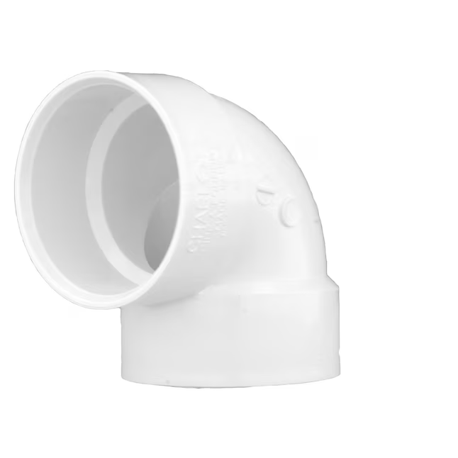 Charlotte Pipe 2-in 90-Degree PVC DWV Vent Elbow