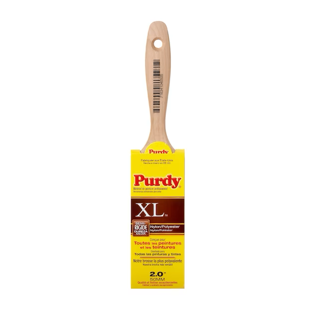 Purdy XL Sprig 2-in Reusable Nylon- Polyester Blend Flat Paint Brush (Trim Brush)