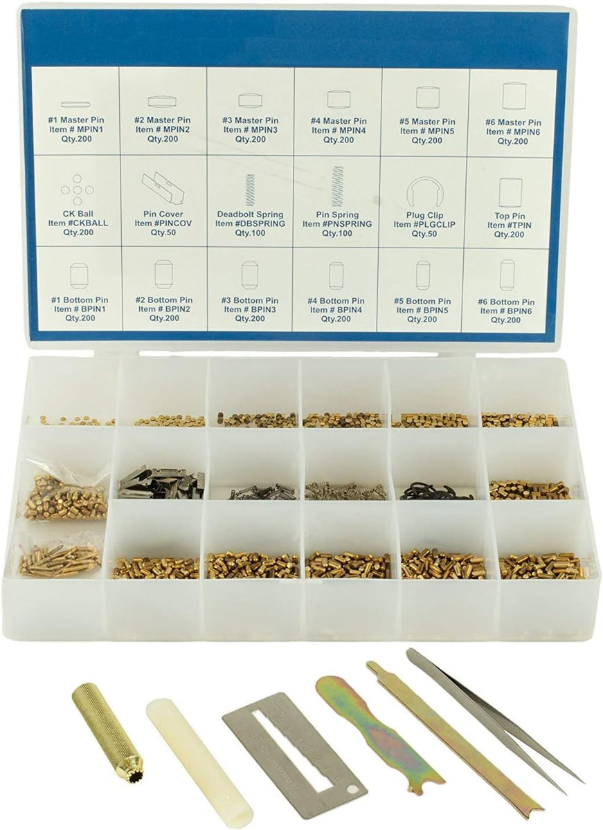 Kwikset Rekeying Pin Key Tool Key Kit – Saber Sales & Service