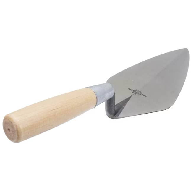 Marshalltown 10-in x 4.625-in High Carbon Steel London Trowel