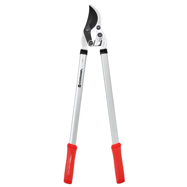 Corona Dual Link Metal Pro Lopper - Diámetro de corte de hasta 1-3/4 pulgadas, agarre acolchado, hoja con revestimiento antiadherente - Serie Corona Loppers