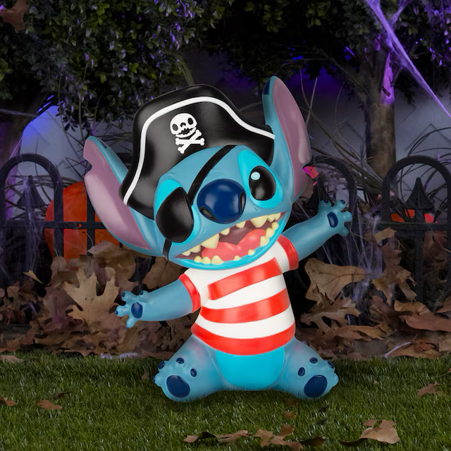 Disney 1.5-ft LED Lilo & Stitch Pirate Costume Blow Mold