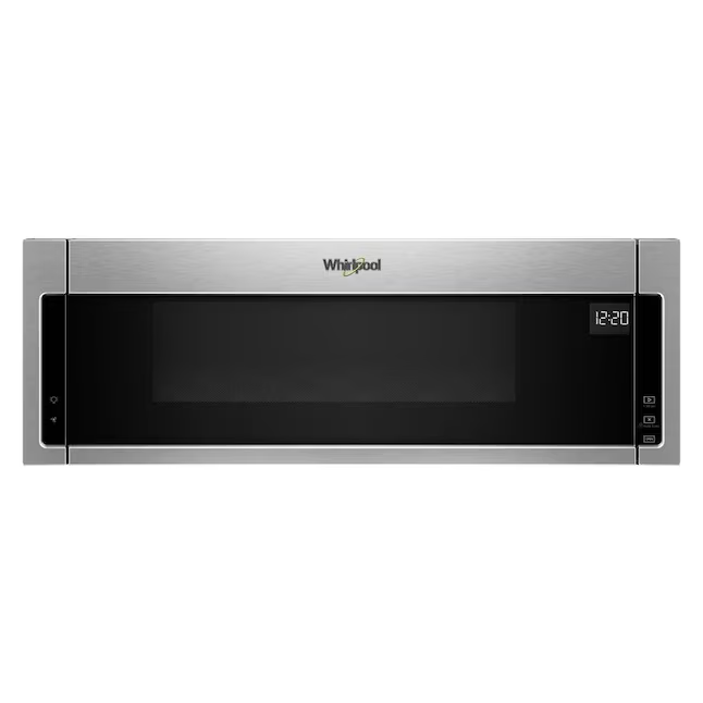 Whirlpool Low Profile 1.1-cu ft 1000-Watt Over-the-Range Microwave (Stainless Steel)