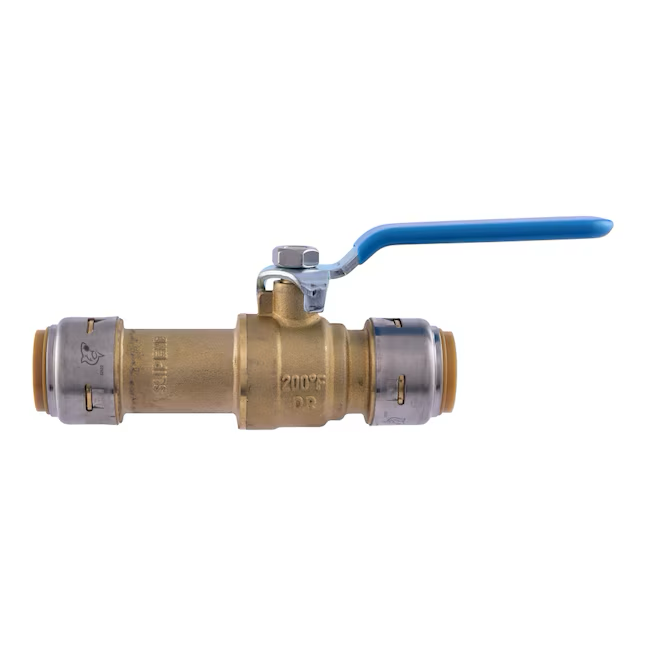 SharkBite Max 3/4 in. Brass Push-to-Connect Slip Ball Valve