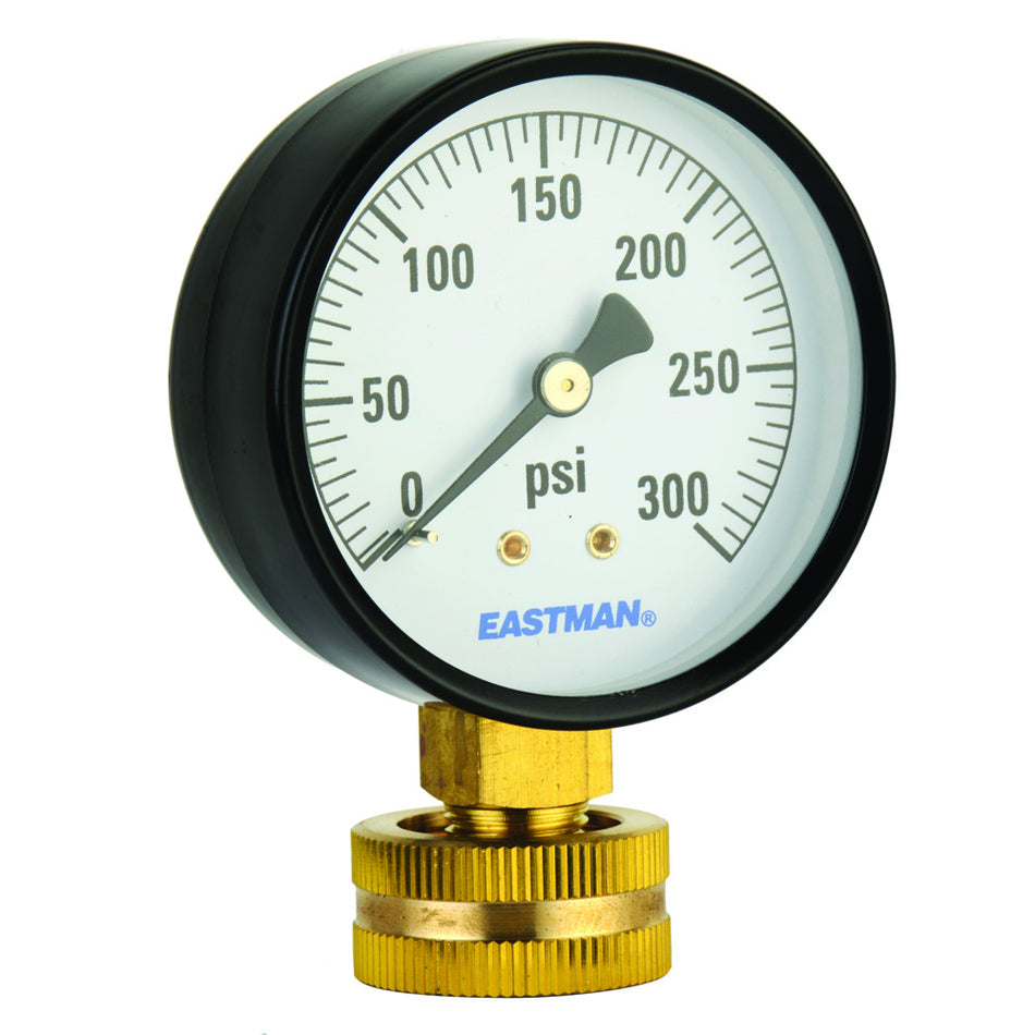 Water Pressure Test Gauge – 2-1/2″ Face – 0-300 PSI