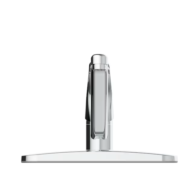 Project Source WAKEBRIDGE Polished Chrome Single Handle Kitchen Faucet (Deck Plate Included)