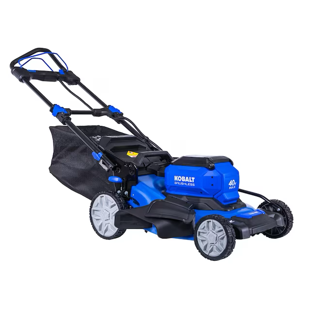 Cortacésped autopropulsado inalámbrico Kobalt Gen4 de 40 voltios, 20 pulgadas, 6 Ah (batería y cargador incluidos)