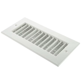 RELIABILT Registro de techo/pared lateral de acero blanco ajustable de 12 x 6 pulgadas 