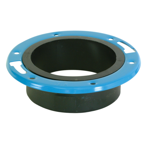 Eastman 4 in. x 3 in. Hub Adjustable Closet Flange - ABS/DWV