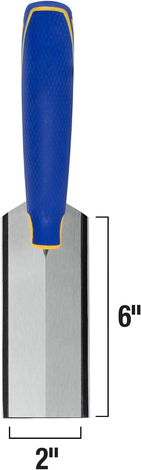 QEP 6 x 2 Zoll Randglätter aus Gummi mit komfortablem Griff