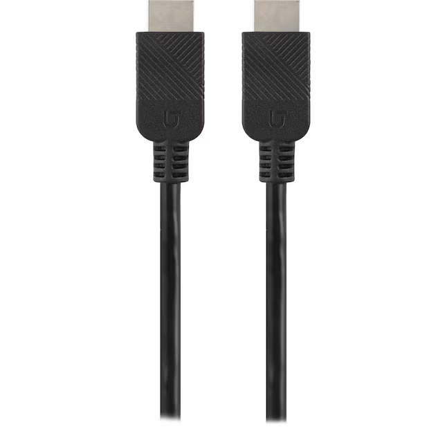 Utilitech 4K HDMI auf HDMI, 25 Fuß, Schwarz