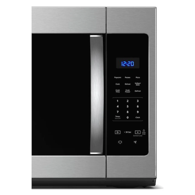 Whirlpool 1.7-cu ft 1000-Watt Over-the-Range Microwave (Fingerprint Resistant Stainless Steel)