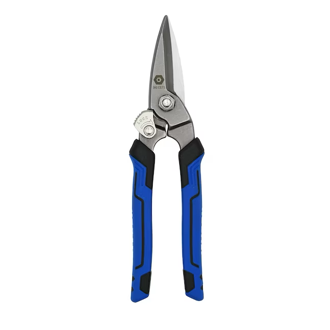 Kobalt 8-in Serrated Molded Grip Scissors