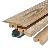 Project Source Forest Moldura para piso multiusos de madera laminada de 0,75 pulgadas de alto x 2,37 pulgadas de ancho x 78,7 pulgadas de largo