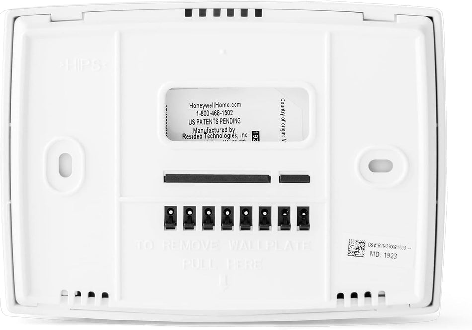 Termostato programable Honeywell RTH2300B 