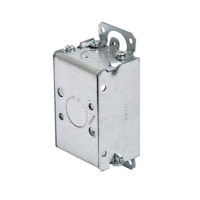 Hubbell RACO 1-Gang Galvanized Steel New Work/Old Work Switch/Outlet Electrical Box