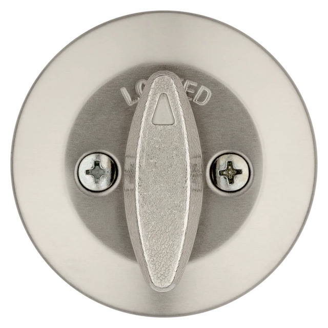 Kwikset Series 660 Satin Nickel Single Cylinder Deadbolt with SmartKey