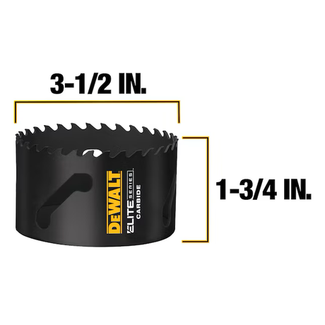 DEWALT 3-1/2-in Carbide-tipped Non-arbored Hole Saw