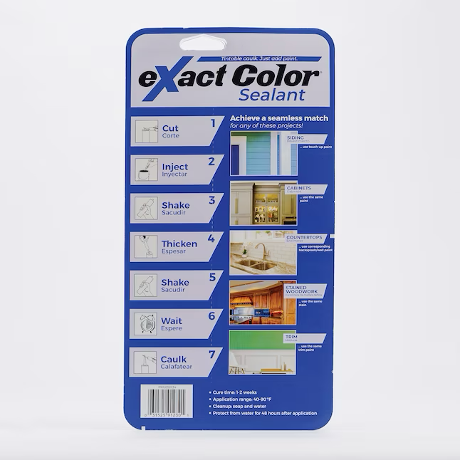 Sashco eXact Color 9.5-oz Multiple Colors Paintable Latex Caulk