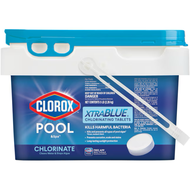 Clorox Pool&amp;Spa Chlortabletten, 2,3 kg, 7,6 cm