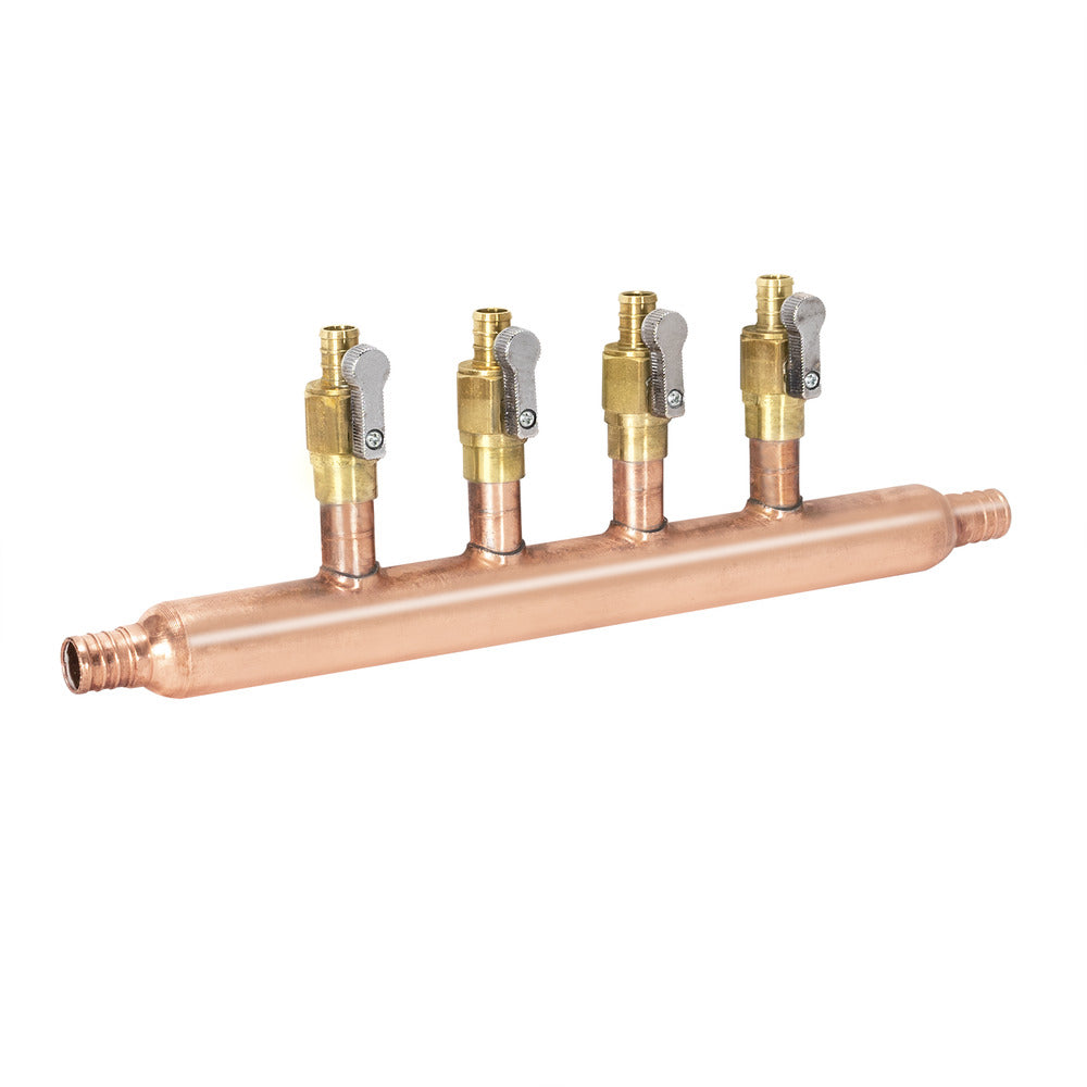 Sioux Chief Copper F1807 Open Manifold System (4-Port)