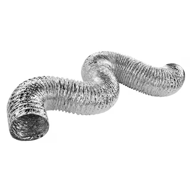 IMPERIAL 4-in x 96-in Foil Flexible Duct