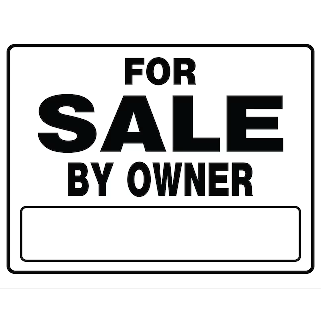 Hillman 20-in x 24-in Plastic Sale/For Sale Sign