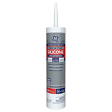 GE Silicone 1 Tub and Tile, Kitchen and Bath 10.1-oz White Silicone Caulk