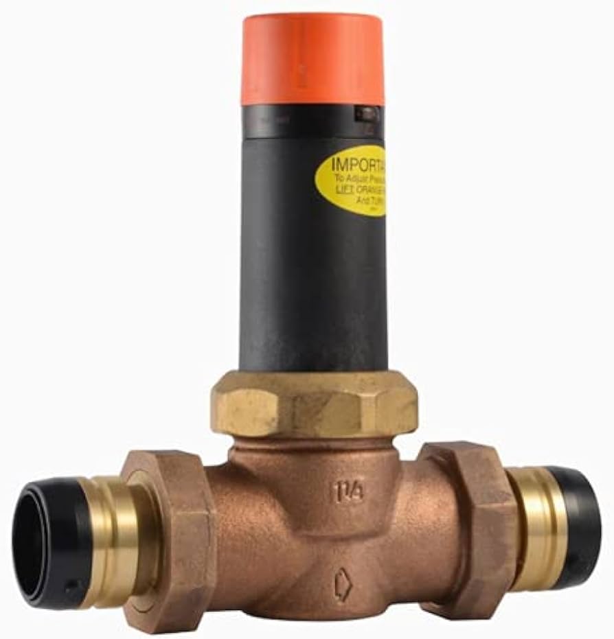 SharkBite 2 in. EB25 Pressure Regulating Valve (PRV, EB25 Double Union SharkBite)