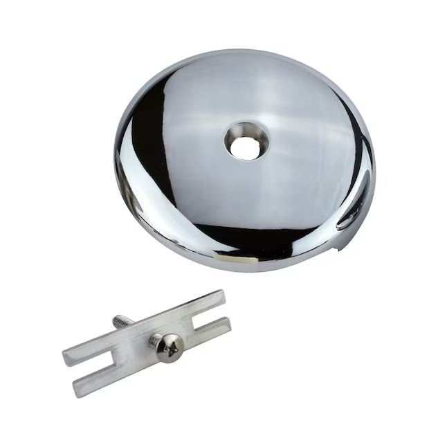 Keeney Chrome Bathtub Face Plate with Screw