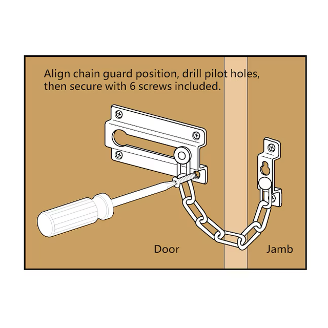 RELIABILT 3-1/3-in Oil-Rubbed Chain Guards