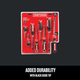 CRAFTSMAN 8-Piece Bi-material Handle Assorted Screwdriver Set