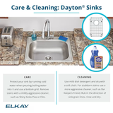 Elkay Dayton Drop-In 25-in x 22-in Stainless Steel Single Bowl 4-Hole Kitchen Sink